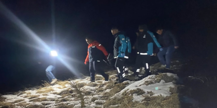 Konya’da dağda şüpheli ölüm! AFAD güçlükle indirdi