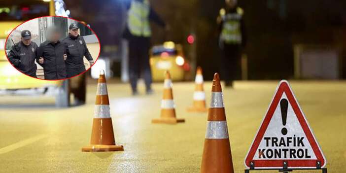 Konya’da alkollü sürücü denetimden kaçarken 2 polisi yaraladı