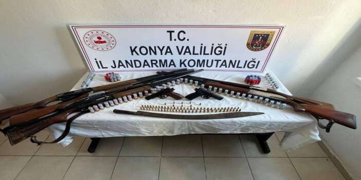 Konya’da jandarmadan 5 büyük operasyon