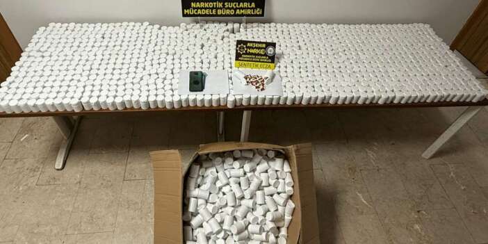 Konya’da 10 milyon liralık uyuşturucu operasyonu