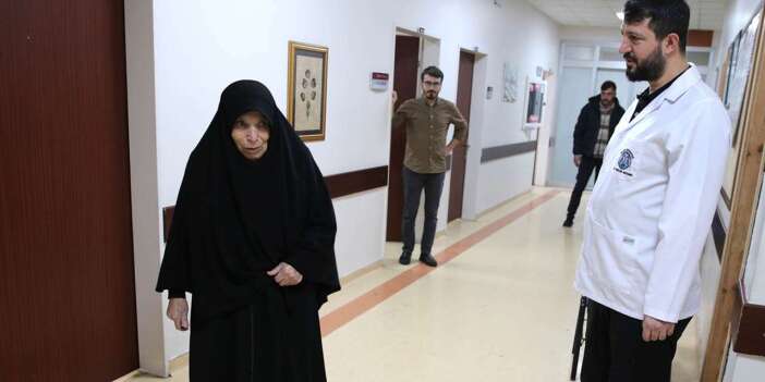 70 yaşındaki kadın, 10 yıllık hastalığına Konya’da şifa buldu