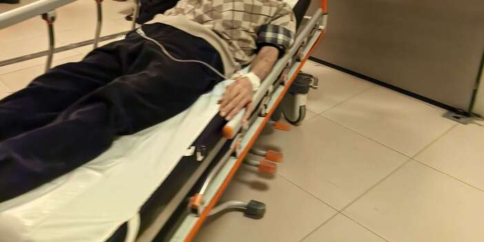 Korkunç iş kazası! Yaşlı adamın uzvu koptu