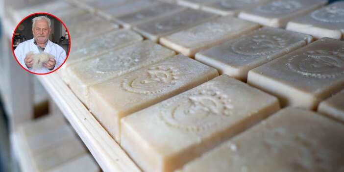 Konya’da böylesi görülmedi! Koyun yününden sabun üretti