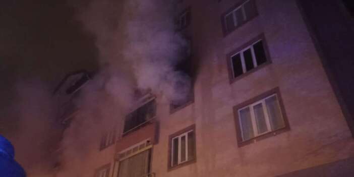Konya’da yangın paniği! 6 kişi dumandan etkilendi