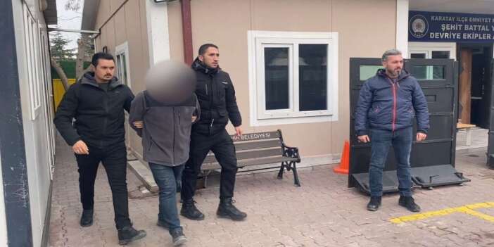 Yer Konya Karatay! Kadın kılığına da girdi ama kaçamadı