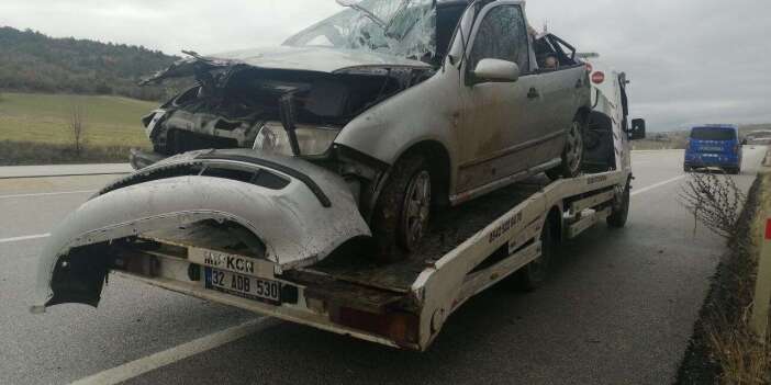 Konya yolunda Bangladeşli aile kaza yaptı! 1 ölü, 3 yaralı var