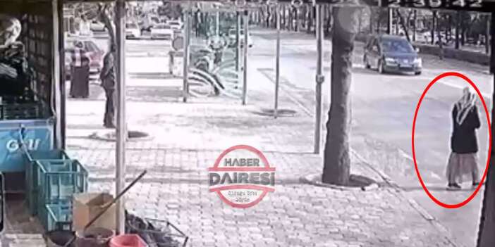 Konya’da kuralları hiçe sayan sürücü az kalsın yaya kadını öldürüyordu
