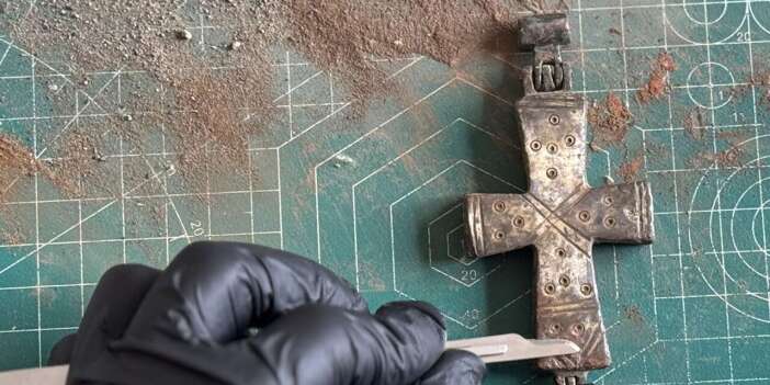 Konya’nın Meram ilçesindeki mezardan çıktı