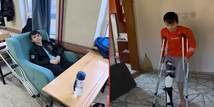 Ankara’daki saldırıda annesini kaybeden Konyalı Nazif ayağa kalktı