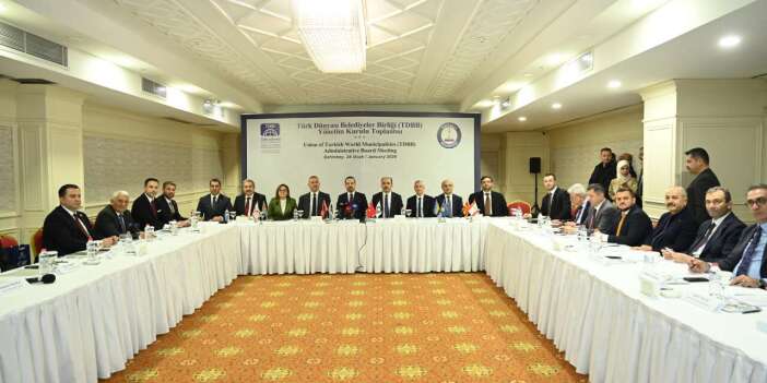 TDBB toplantısı Uğur İbrahim Altay başkanlığında yapıldı