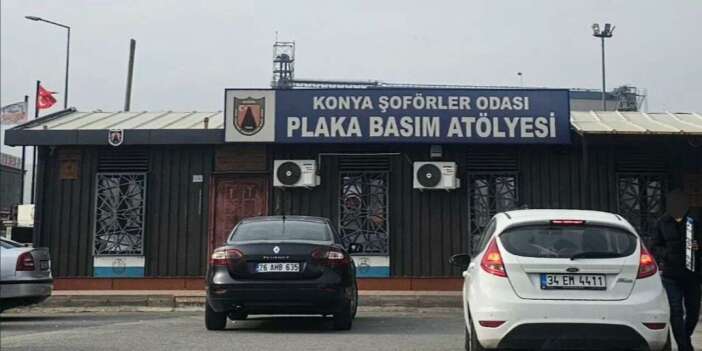 Konya’da plaka basım işlemlerinde yeni dönem başlıyor