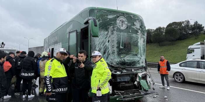 Valilik açıkladı! Konyaspor takım otobüsü kazasında 7 kişi yaralandı