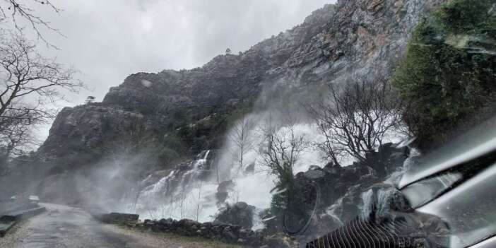 Konya’dan da ziyaretçi ağırlayan Üzümdere Irmağı yeniden coştu