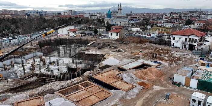 Konya’nın kalbinde tarih yeniden ayağa kalkıyor! İkinci etap başladı