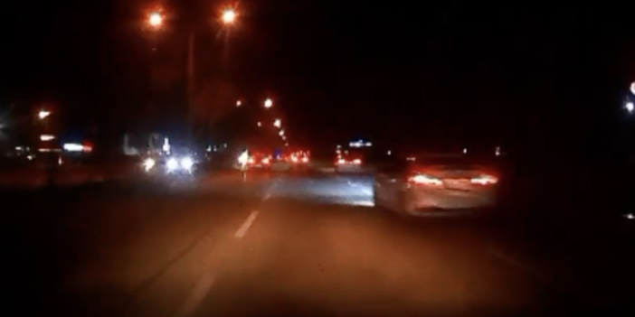 Konya’da EDS’li yolda gece yarışı