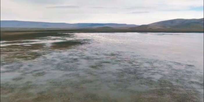 Konya’nın kuruyan gölünden umut verici haber