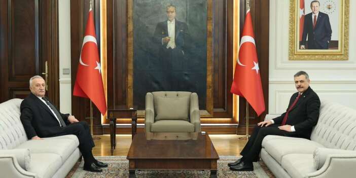 İçişleri Bakanı Mustafa Çiftçi, Mehmet Ağar’ı ağırladı