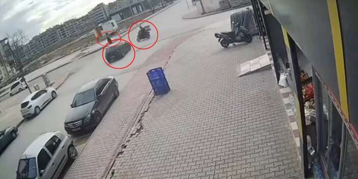 Yaya, motosikletli kurye, otomobil! Konya’da üçü de aynı kazada buluştu