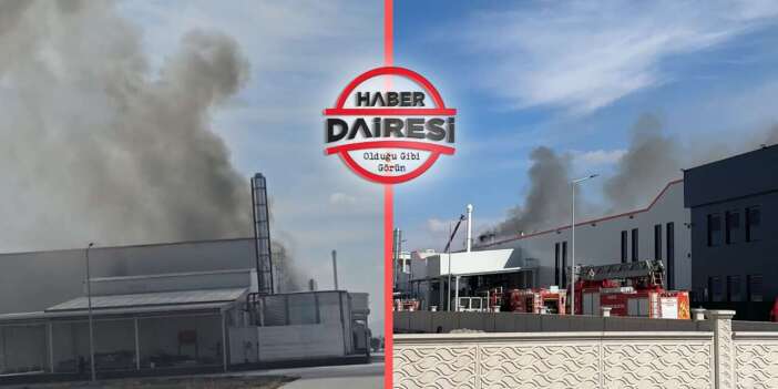 Konya’daki OSB’de yangın! Ekipler müdahale ediyor