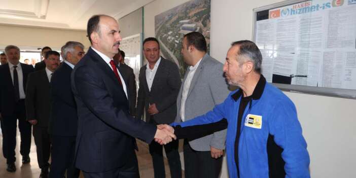 Başkan Altay’dan İçme Suyu Arıtma Tesisleri’ne inceleme