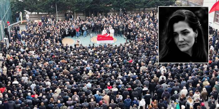 Öğrenci kurbanı öğretmen Fatma Nur Çelik, Konya’ya böyle uğurlandı