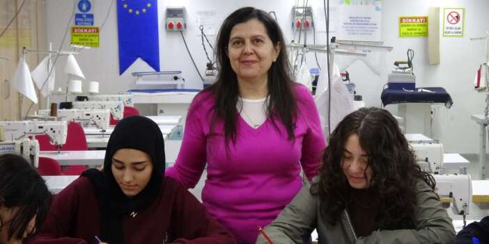 Konya'da okuduğu bölümle, mezun olduğu liseye atandı
