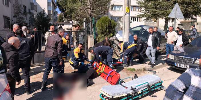 El freni çekilmeyen otomobil dede ve torunlarını ezdi! Küçük Öykü öldü