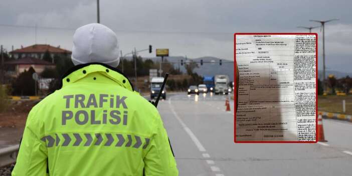 Konya’da 200 bin TL ceza yiyen sürücü böyle isyan etti