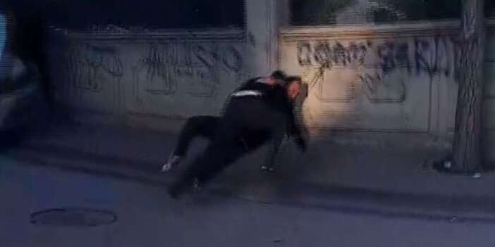 Konya’da trafikte yumruklu kavga