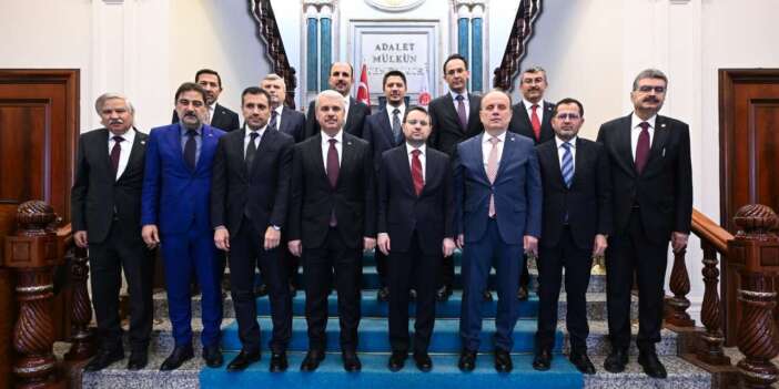 Konya heyetinden Bakan Gürlek’e ziyaret