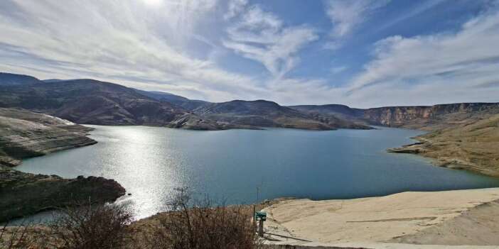 Konya’daki barajlarda yüzleri güldüren manzara