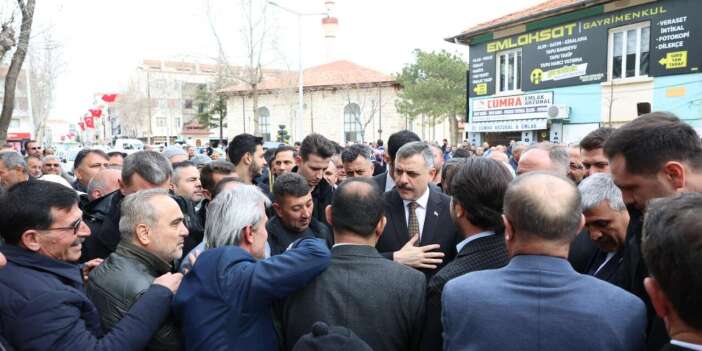 Bakan Çiftçi Konya’da! Çumra’ya yeni kamu yatırımları sözü verdi