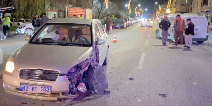 Konya plakalı otomobil kaza yaptı, gerçek ortaya çıkınca sürücü ehliyetinden oldu