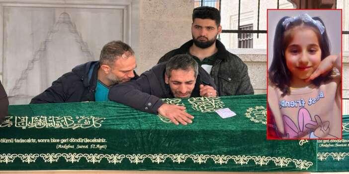 Bu acıya yürek dayanmaz! Küçük Tesnim’e Konyalı Camisinde yürek yakan veda