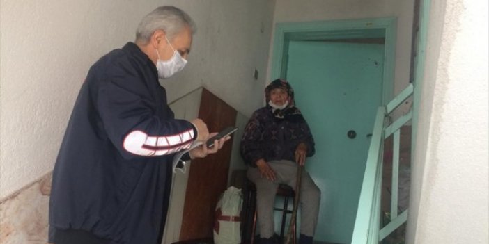 Konya'da itfaiye erlerince kurtarılan yaşlı kadın Başkan Altay ile görüştü! İşte o diyalog