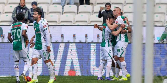 Konyaspor evinde Karagümrük’e 3 golle geçit vermedi! Seri 5 maça çıktı
