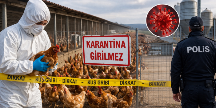 Konya’da yine kuş gribi alarmı verildi! Tavuk çiftlikleri karantinada