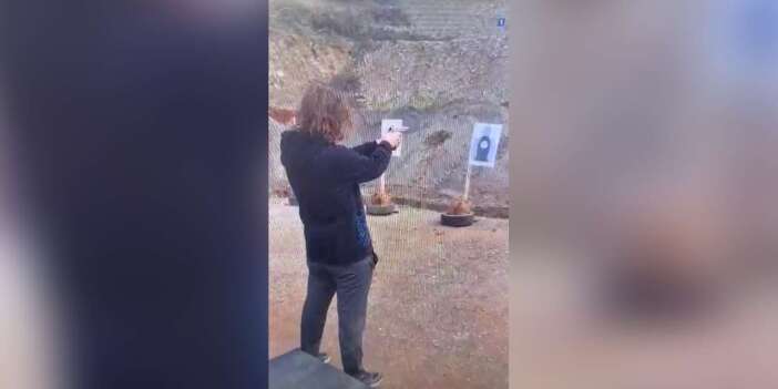 Okul katliamında yeni görüntü! İsa Aras Mersinli, 2 gün önce poligonda atış yapmış