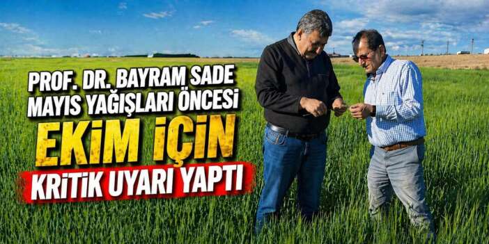Konya’da üretici teyakkuzda! Mayıs yağışları öncesi ekim için kritik uyarı geldi