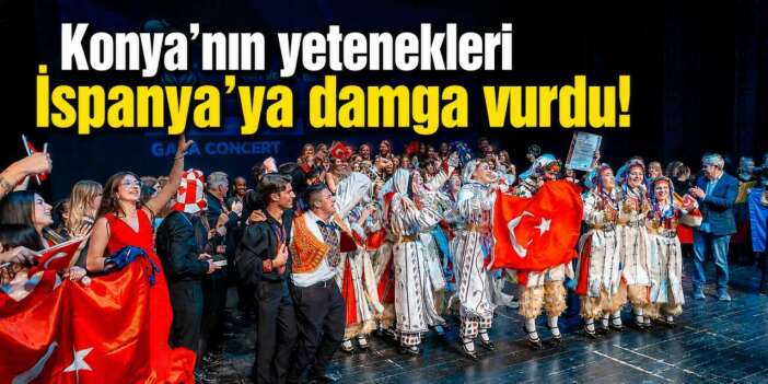Konya’nın genç sanatçıları uluslararası festivalde ödül aldı