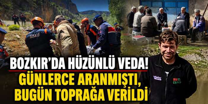 Konya’da acıyla son bulan kayıp vakasında veda günü