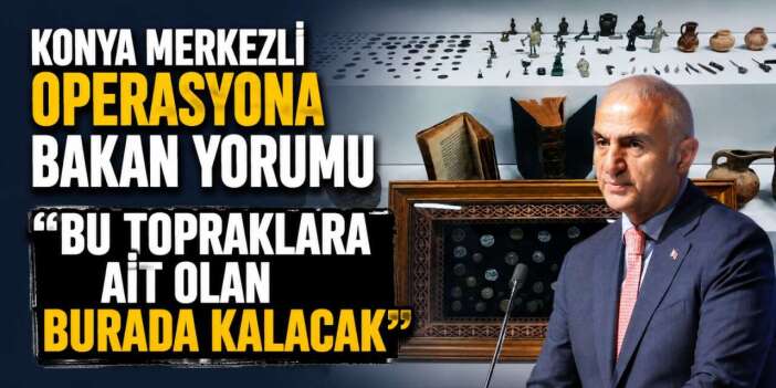 Konya polisinin tarihi eser kaçakçılarına ağır darbesi gündem oldu
