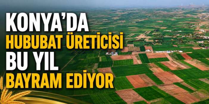 Bu yıl Konya çiftçisinin maliyeti düştü, bir kalemde parası cebinde kaldı