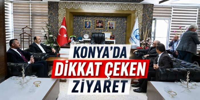 Başkan Altay, Konya’nın CHP’li ilçe belediye başkanıyla görüştü