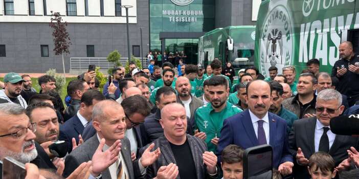 Konya tek yürek oldu, Konyaspor finale uğurlandı