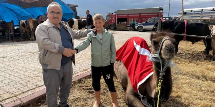 Konya’daki kurban pazarının yıldızı Mülayim oldu