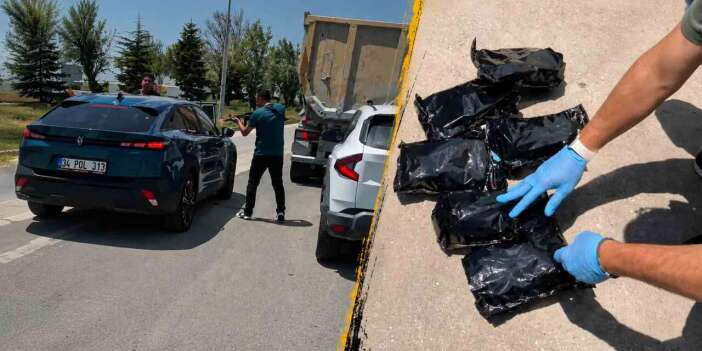 Konya’da narkotikten trafikte operasyon! 900 kiloluk üretim engellendi