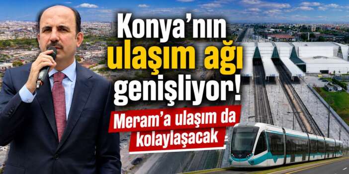 Başkan Altay duyurdu! Meram, havalimanı ve yeni otogara ulaşım kolaylaşacak