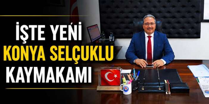 Konya Selçuklu’nun yeni kaymakamı belli oldu! Ali Candan kimdir?