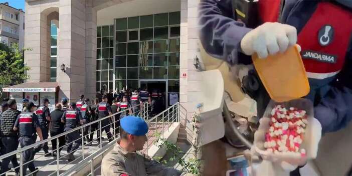 24 ilde dev operasyon! Konya’daki uyuşturucu ağı çökertildi